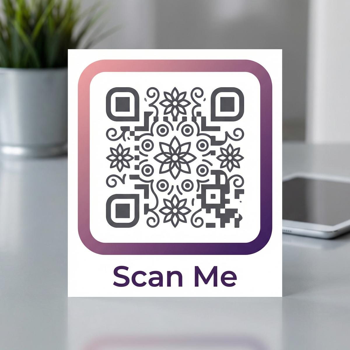 网红主播商务二维码